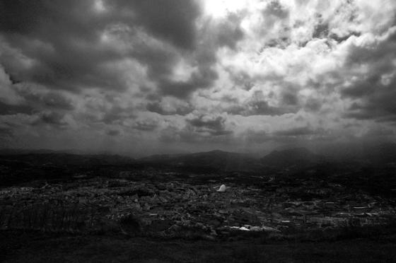 Oviedo - Widok ze szczytu Monte Naranco