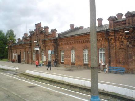 Dworzec kolejowy w Suwałkach