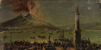 Bliskość Wezuwiusza, wulkanu który zniszczył Pompeje, od zawsze wpływała na życie w mieście 