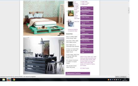 Zdjęcia z bloga Pallet Furniture
