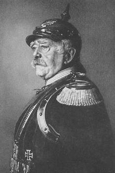 Otto von Bismarck, pruski premier i kanclerz Cesarstwa Niemieckiego