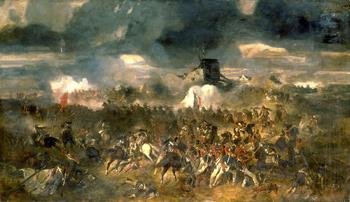 Bitwa pod Waterloo - William Saddler