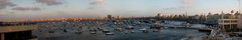 Panorama na port Aleksandryjski