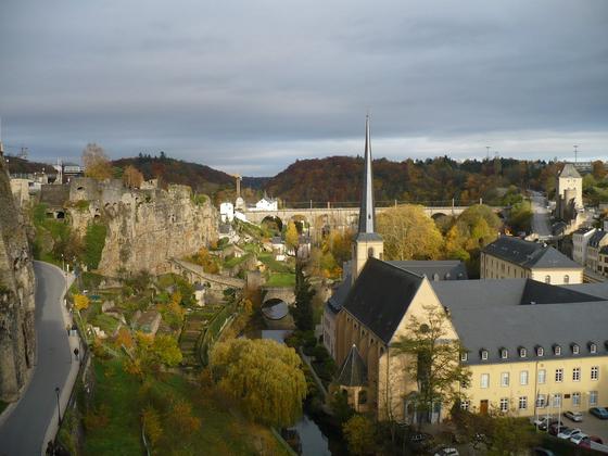 Luksemburg - panorama Luksemburga