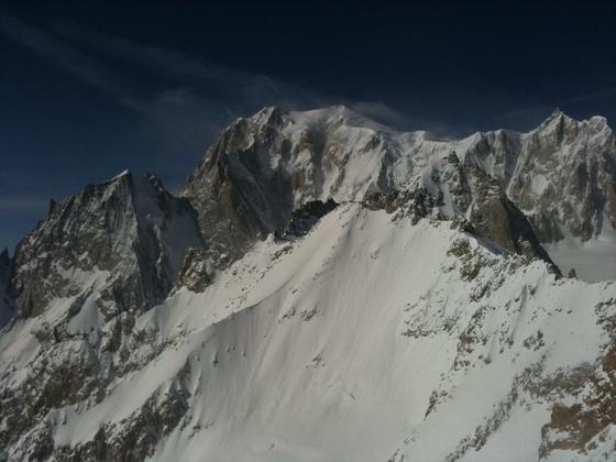 Monte Bianco - Widok z Punta Helbronner