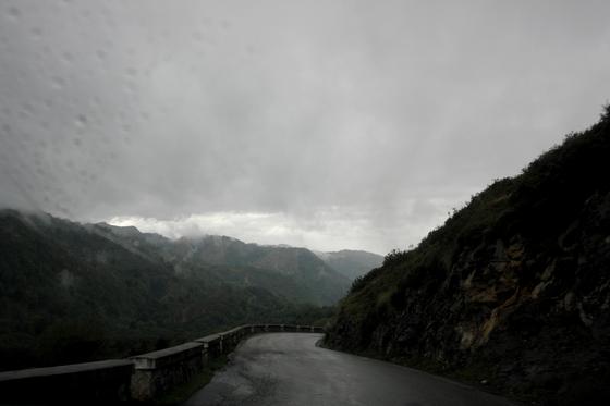 Droga do jezior Covadongi