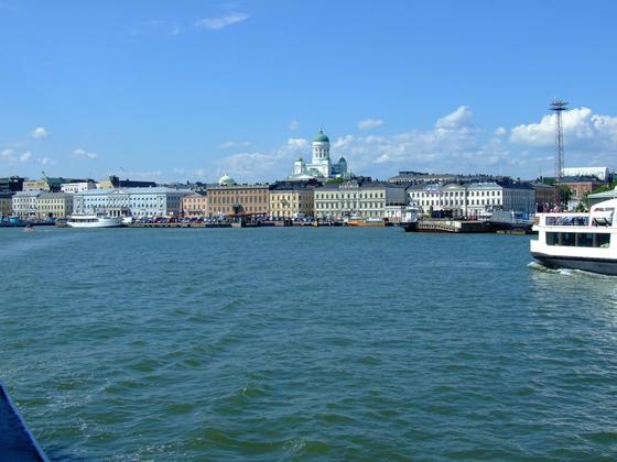 Suomenlinna - port w Helsinkach