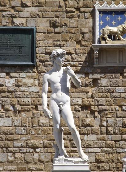 David - Kopia słynnej rzeźby Michała Anioła