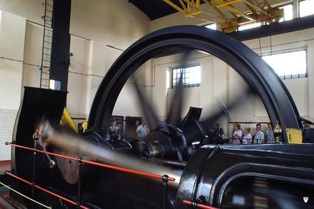 Parowa maszyna wyciągowa kopalni Luiza