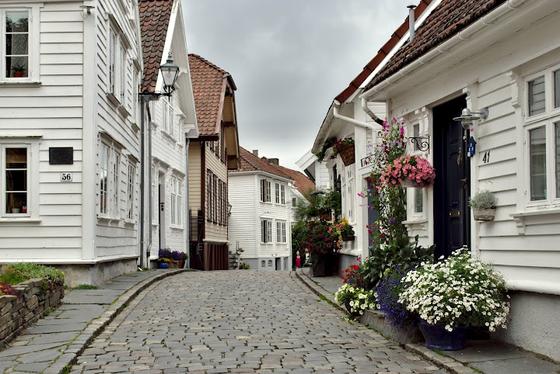 Gamle Stavanger - Osada z XVIII/XIX wieku