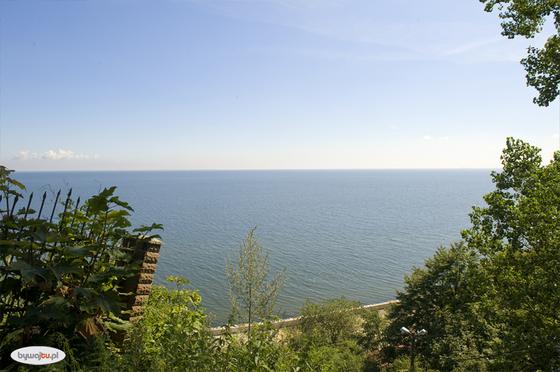 Widok na Zatokę z oksywskiego klifu