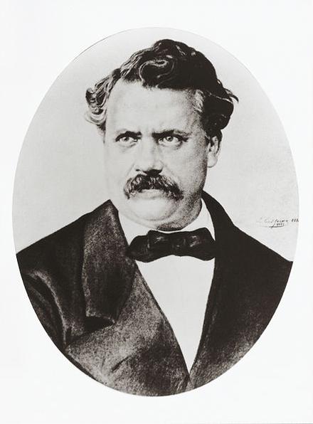 Portrait of Louis Vuitton (1821-1892), founder of the House of Vuitton