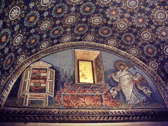 Mozaika ze św. Wawrzyńcem w Mauzoleum Galli Placydii