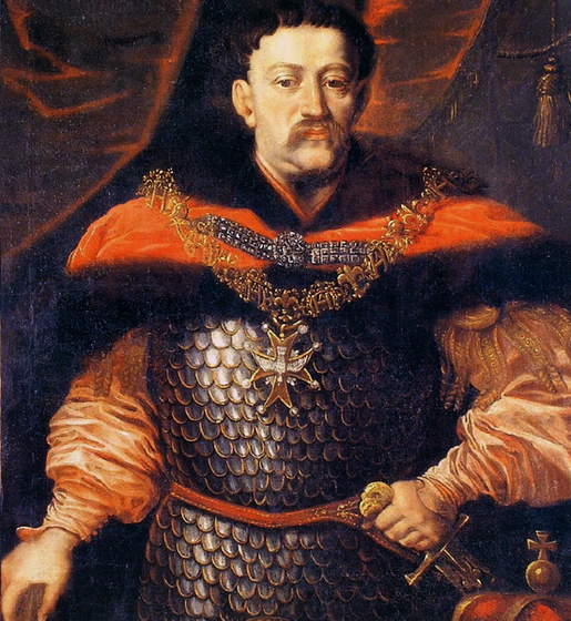 Portret króla Jana III Sobieskiego z czasów mody na Sarmatyzm. 