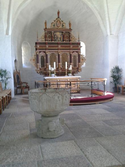 Kościół św. Jana w Aakirkeby na Bornholmie