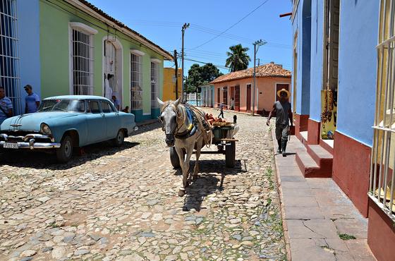 XVI wieczne,kolonialne miasteczko Trinidad
