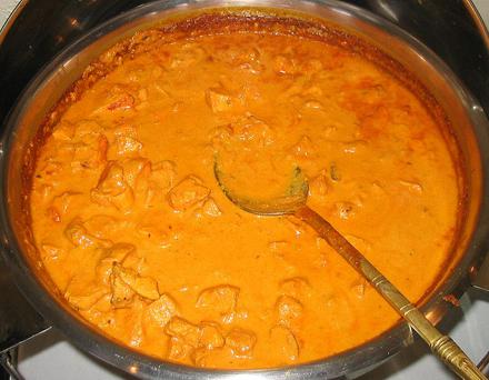 Chicken tikka masala, an Indian dish