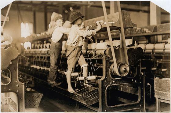Gdy 5-letnie dzieci pracowały w fabrykach