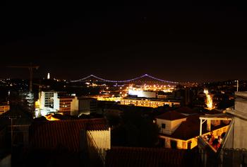 Lizbona nocą