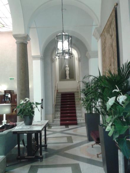 wnętrze hotelu Minerwa