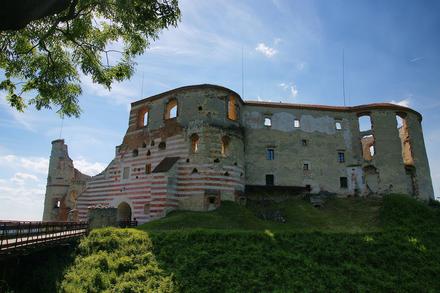 Ruiny zamku w Janowcu