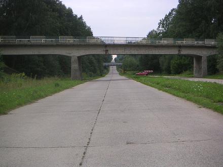 Berlinka - wiadukt w Maciejewie.