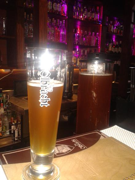 Piwo wytwarzane w restauracji Jan Olbracht w Toruniu