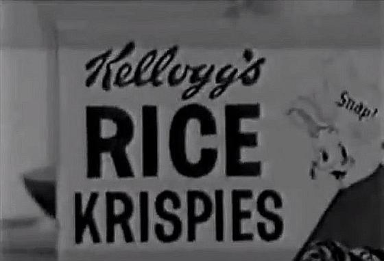 Reklama płatków Rice Crispies