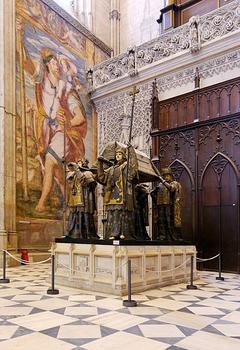 Wewnątrz wspaniałej katedry Sewilskiej znajduje się m.in. grobowiec odkrywcy Ameryki, Krzysztofa Kolumba.