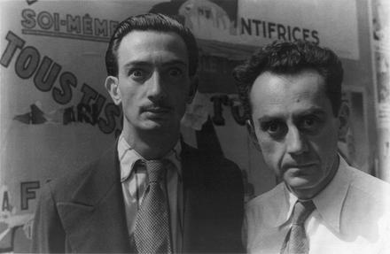 Man Ray and Salvador Dali