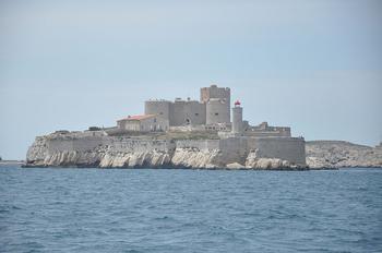 Chateau d'If - twierdza więzienie, gdzie bohater powieści Aleksandra Dumasa 