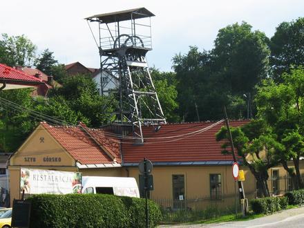 XVII-wieczna wieża szybowa Górsko, jedna z wielu w Wieliczce