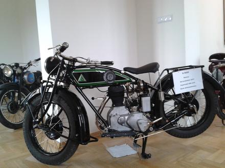 Wystawa starych motocykli w Drohiczynie. D-RAD z Niemiec z 1927 r.