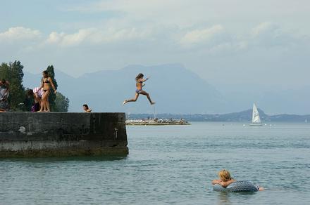 Jezioro Garda to idealne miejsce na aktywne wakacje.