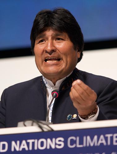 Indiański prezydent Boliwii - Evo Morales Ayma