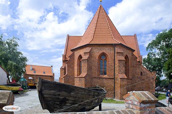 Muzeum Rybołówstwa mieści się w dawnym kościele ewangelickim