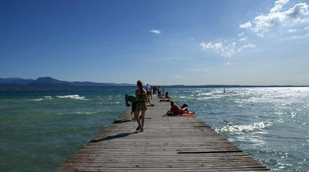 Latem Jezioro Garda to idealne miejsce na spędzenie wolnego czasu.