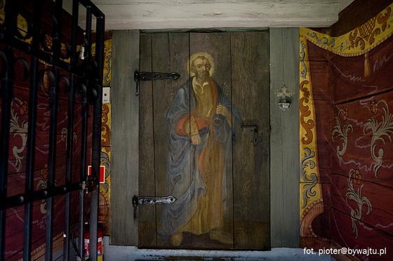 Św. Piotr na drzwiach wejściowych