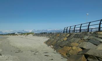 Plaża Solastranden - Sola beach - miejsce dla  windsurferów i kitesurferów